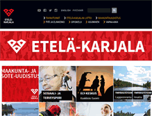 Tablet Screenshot of ekarjala.fi
